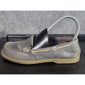 Sperry Top-Sider Loafers Boat Shoes Memory Foam Gray‎ Kids Size 5.5M